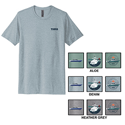 Next Level Apparel Men's Poly/Cotton Tee